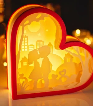Boîte à ombre pour la Saint-Valentin