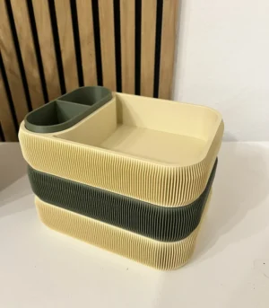 Organisateur de maquillage empilable