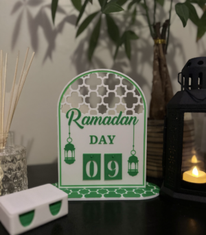 Calendrier de compte à rebours du Ramadan