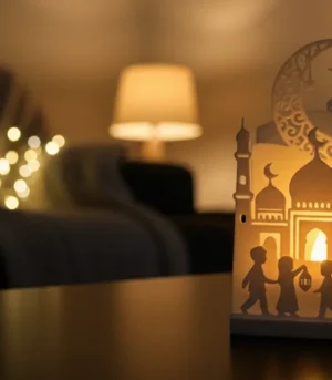 Kit de Lanterne de Ramadan Bricolage Décor Carré