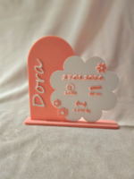 Plaque décorative en impression 3D