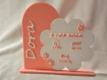 Souvenir de naissance personnalisé imprimé en 3D
