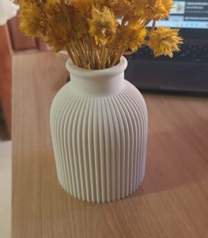 Vase côtelé Aurora - Impression 3D