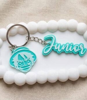 Porte-cle anime personnalise