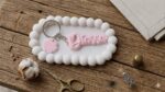 Porte clé personnalisée avec breloque